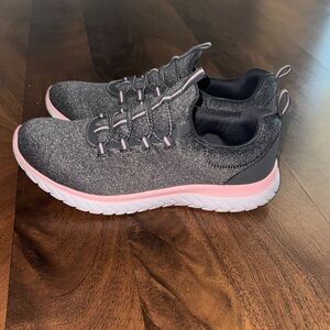 Athletic Works Gray and Pink Women's Athletic Shoes